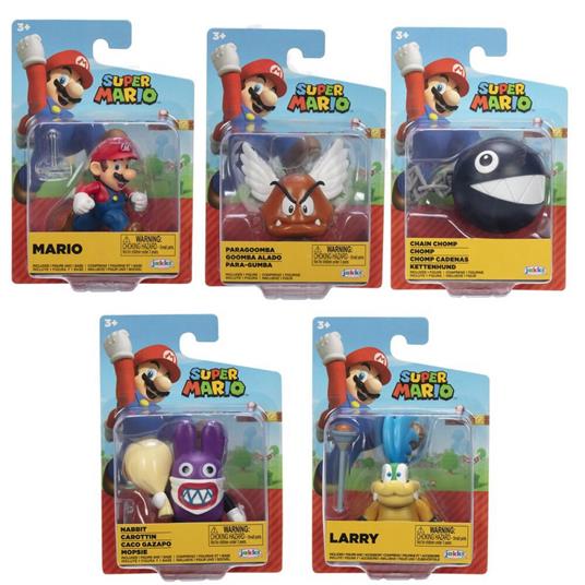 Nintendo: Jakks - Super Mario - Limited Articulation Wave 33 (Personaggi 2.5") (Assortimento)