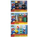 Nintendo: Jakks - Super Mario - Set Diorama (Personaggi 2.5