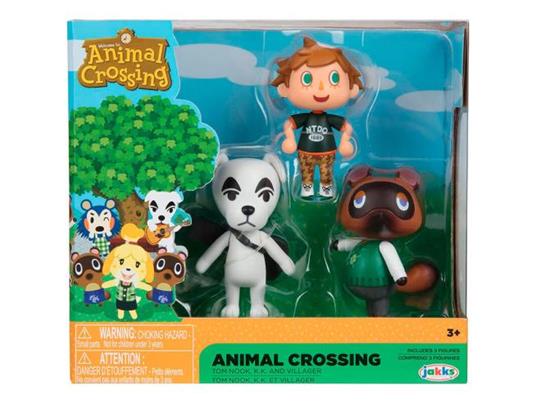 Animal Crossing blister 3 figures 6cm Jakks Pacific