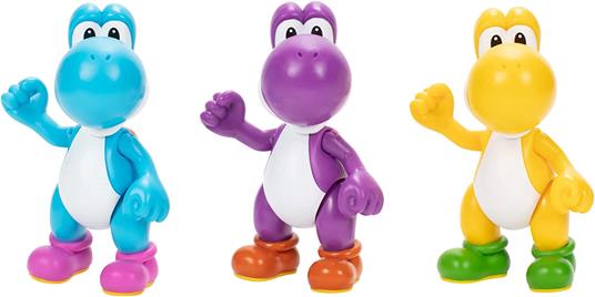 Super Mario Bros Yoshi pack 3 figures 10cm Jakks Pacific