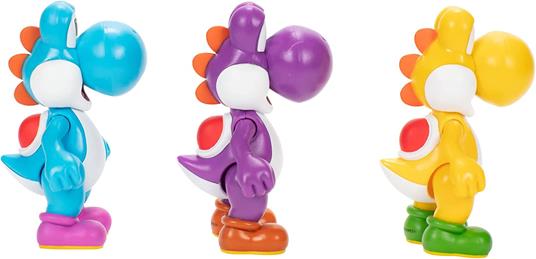 Super Mario Bros Yoshi pack 3 figures 10cm Jakks Pacific - 4