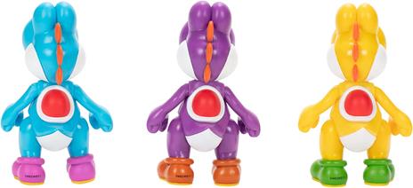 Super Mario Bros Yoshi pack 3 figures 10cm Jakks Pacific - 5