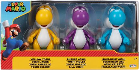 Super Mario Bros Yoshi pack 3 figures 10cm Jakks Pacific - 6