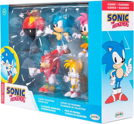 Sonic The Hedgehod pack 5 figures 6cm Jakks Pacific - 3