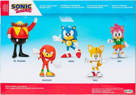 Sonic The Hedgehod pack 5 figures 6cm Jakks Pacific - 4