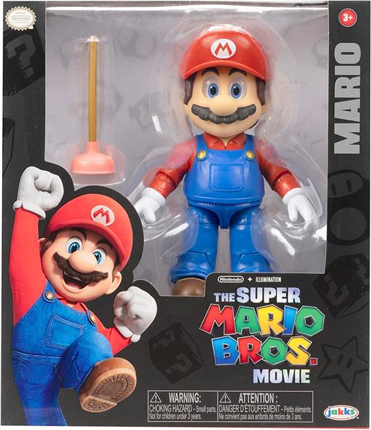 The Super Mario Bros. Movie Action Figura Mario 13 Cm Jakks Pacific - Jakks  Pacific - TV & Movies - Giocattoli