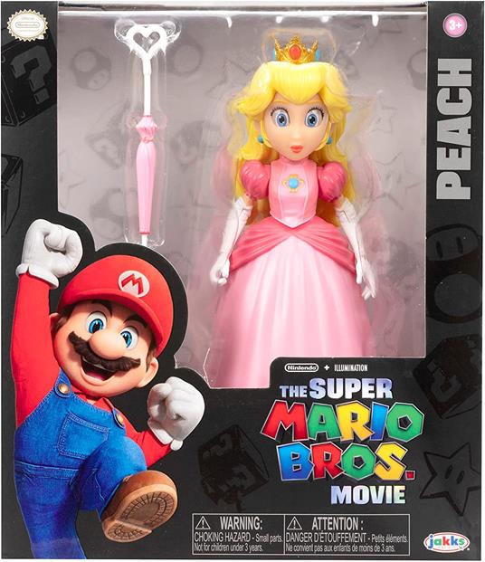 The Super Mario Bros. Movie Mini Figura Peach 3 Cm Jakks Pacific