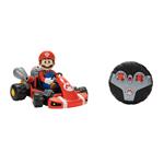 Super mario movie radiocomando rumble. mario e il suo kart direttamente dal film per derapate e sfide mozzafiato!