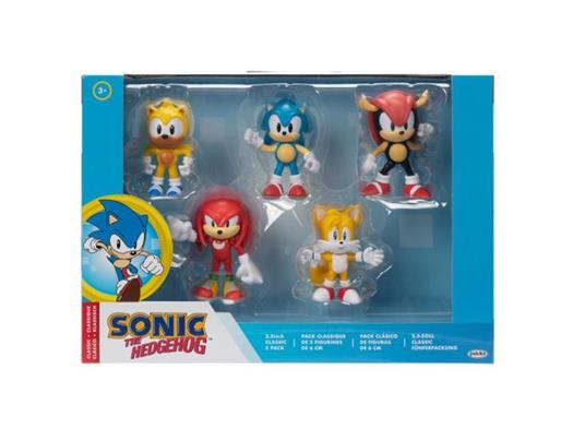 Sonic the Hedgehog pack 5 figures 6cm Jakks Pacific