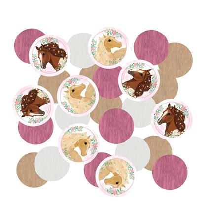 Amscan: Confetti Beautiful Horses Paper 14 G Q. Confetti 14 Gr Cavallo - Beautyful Horses