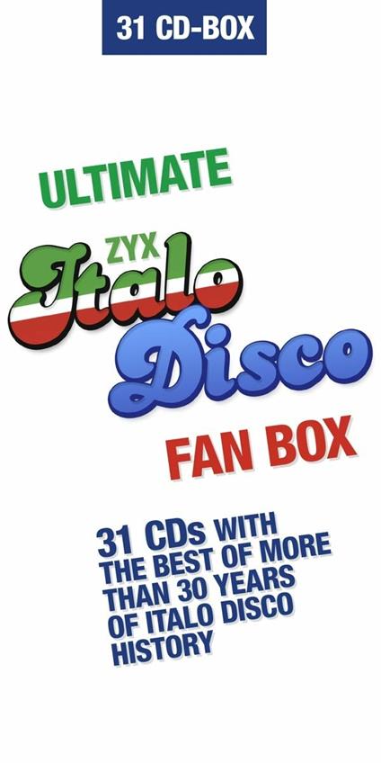 Ultimate Italo Disco Fan Box - CD Audio