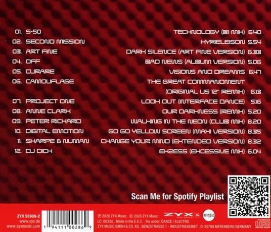 80s Electro Tracks Vol.4 - CD Audio