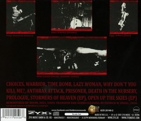 Death in the Nursery - CD Audio di Legend