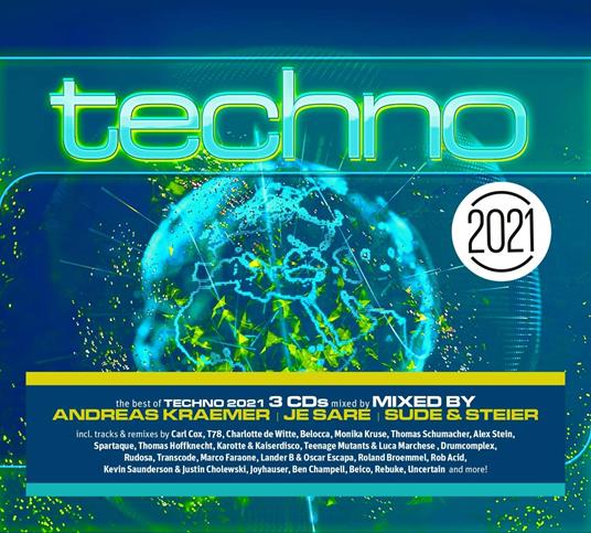 Techno 2021 - CD Audio