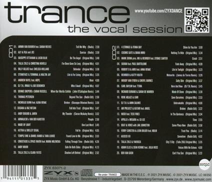 Trance. The Vocal Session 2022 - CD Audio