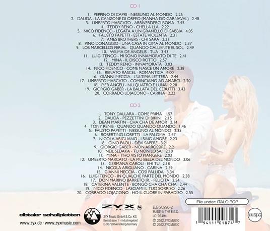Greatest Italian Canzone Vol.2 - CD Audio - 2