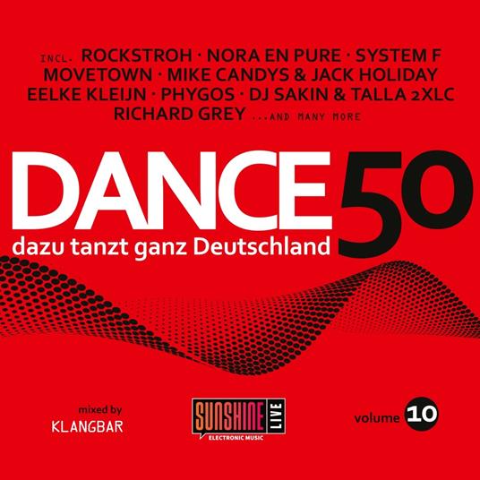 Dance 50 Vol.10 - CD Audio