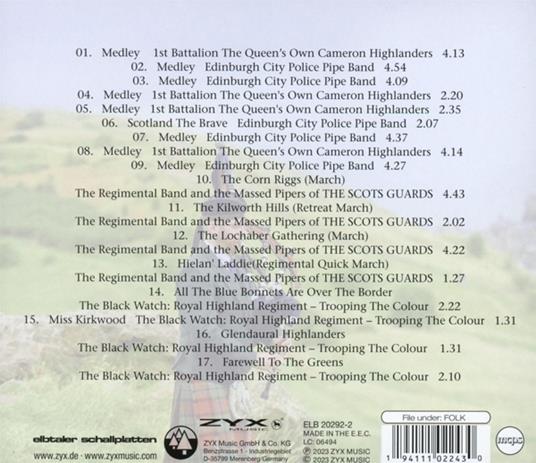 Dudelsack - Bagpipe Music - CD Audio