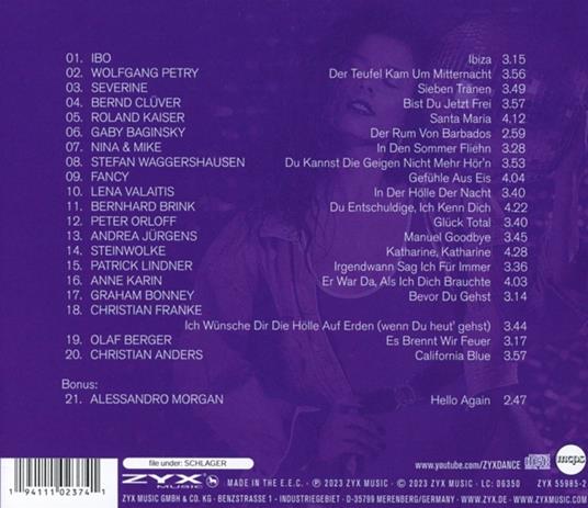 Deutscher Disco Fox. 80er Jahre - German Disco Fox Of The 80s - CD Audio