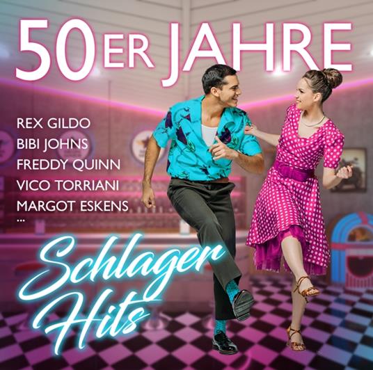 50er Jahre Schlager Hits - CD Audio