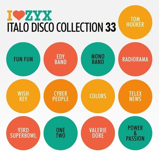 Zyx Italo Disco Collection 33 - CD Audio