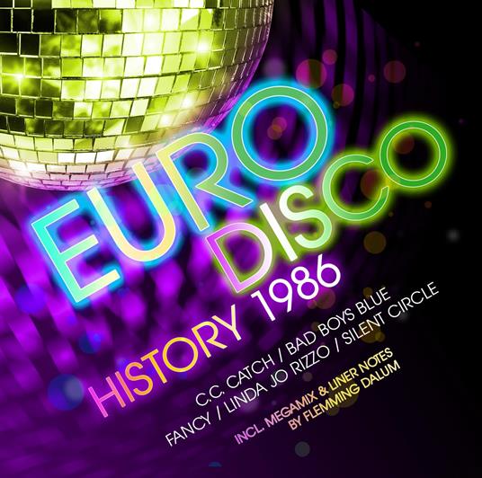 Euro Disco History 1986 - CD Audio