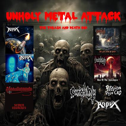 Unholy Metal Attack. The Trash - CD Audio