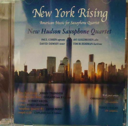 New York Rising - CD Audio di New Hudson Saxophone Quartet