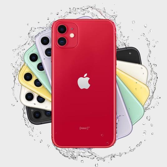 Apple iPhone 11 15,5 cm (6.1") Doppia SIM iOS 14 4G 64 GB Rosso - 7