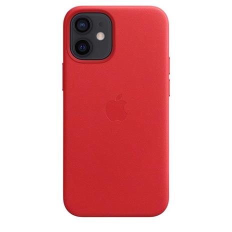 Apple Custodia MagSafe in pelle per iPhone 12 mini - (PRODUCT)RED - 2