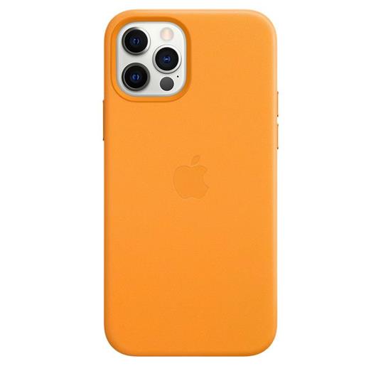 Apple Custodia MagSafe in pelle per iPhone 12 | 12 Pro - California Poppy - 6