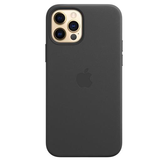 Apple Custodia MagSafe in pelle per iPhone 12 | 12 Pro - Nero - 2