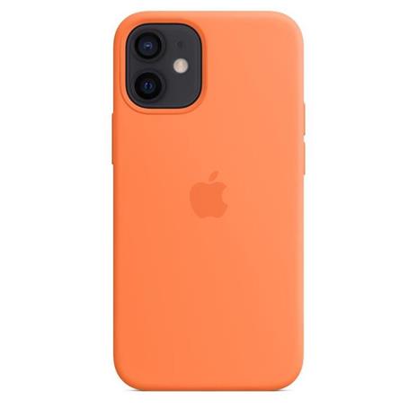 Apple Custodia MagSafe in silicone per iPhone 12 mini - Kumquat - 2