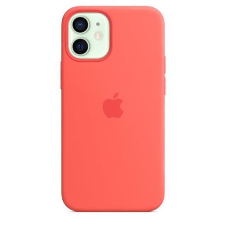Apple Custodia MagSafe in silicone per iPhone 12 mini - Rosarancio - 3