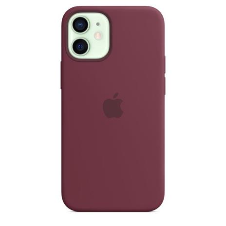 Apple Custodia MagSafe in silicone per iPhone 12 mini - Prugna - 3