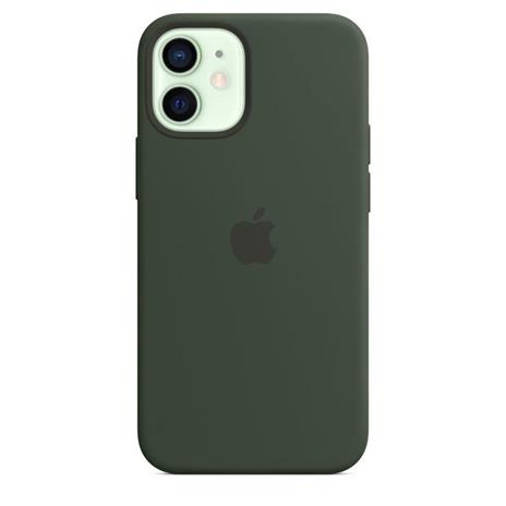 Apple Custodia MagSafe in silicone per iPhone 12 mini - Verde Cipro - 3