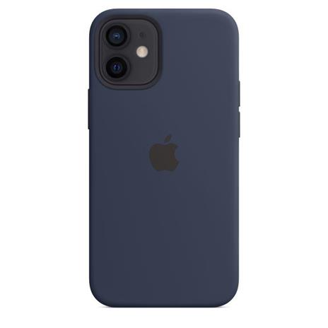 Apple Custodia MagSafe in silicone per iPhone 12 mini - Deep Navy - 2