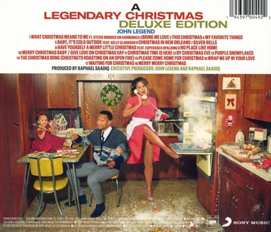 A Legendary Christmas (Deluxe Edition) - CD Audio di John Legend - 2