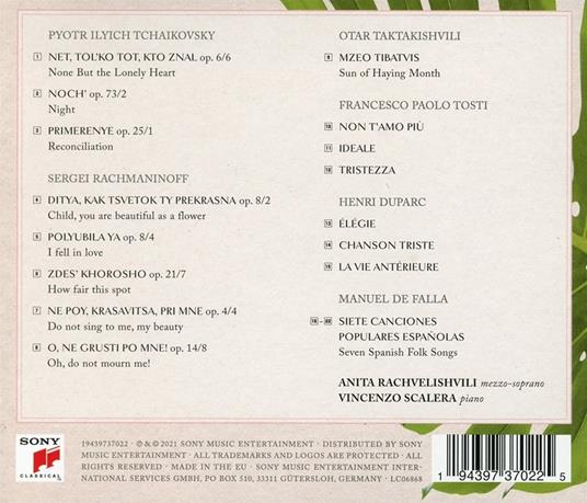 Elegie - CD Audio di Anita Rachvelishvili - 2