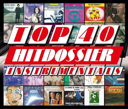 Top 40 Hitdossier - Instrumentals - CD Audio
