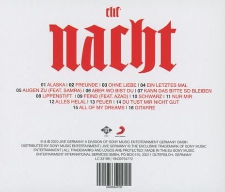 Nacht - CD Audio di Elif - 2