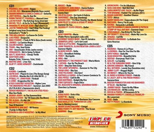 Top 40 Hitdossier - Zomer - CD Audio - 2