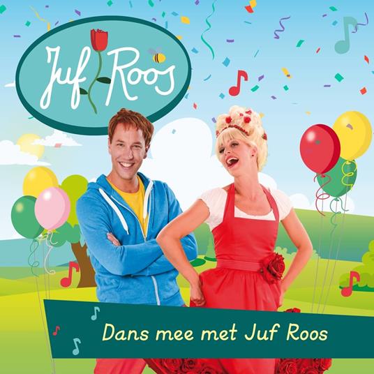 Dans Mee Met Juf Roos - CD Audio di Juf Roos