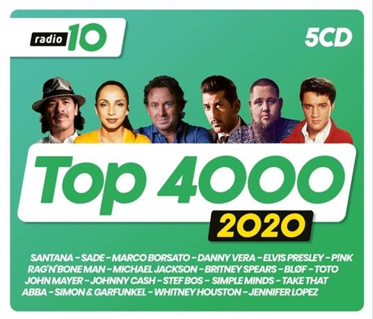 Radio 10 Top 4000 (2020) - CD Audio