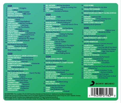 Radio 10 Top 4000 (2020) - CD Audio - 2