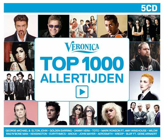 Veronica Top 1000 Allertijden 2020 - CD Audio