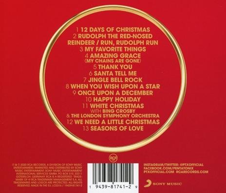 We Need A Little Christmas - CD Audio di Pentatonix - 2