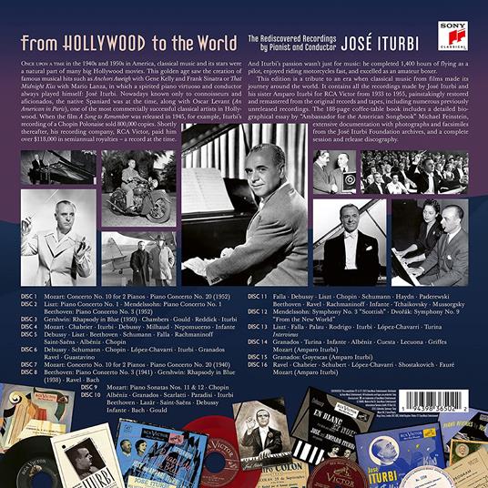 The Rediscovered RCA Victor Recordings - CD Audio di José Iturbi - 2