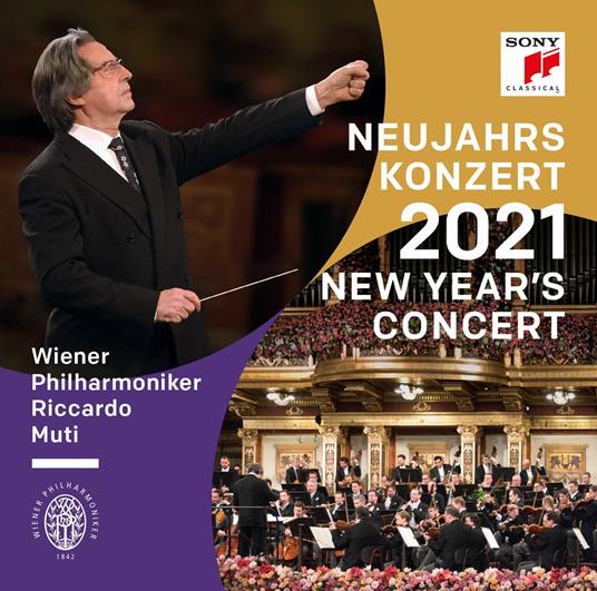 Neujahrskonzert 2021 (New Year's Concert) (DVD) - DVD di Riccardo Muti,Wiener Philharmoniker