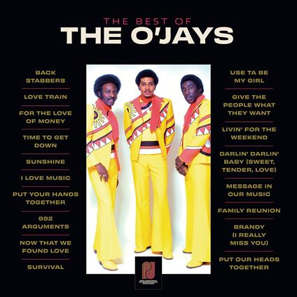 The Best of the O'Jays - Vinile LP di O'Jays